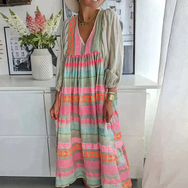 Hermine Vrolijk Los Jurk