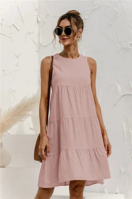 Ilka Casual Vloeiend Jurk