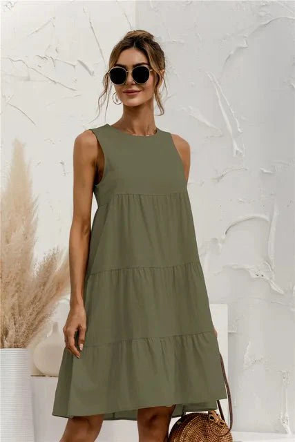 Ilka Casual Vloeiend Jurk