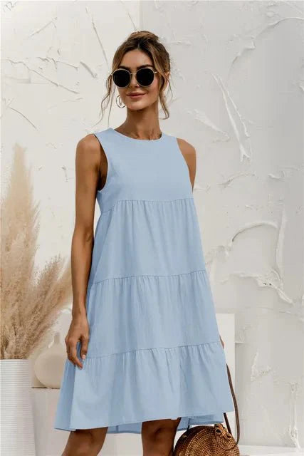 Ilka Casual Vloeiend Jurk