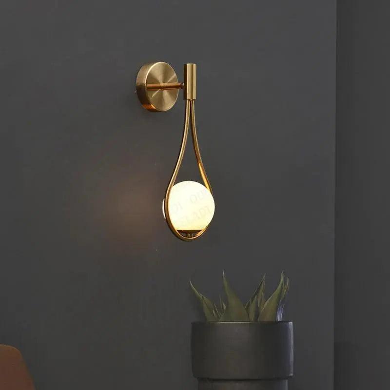 Incanto Industriekogel-Wandlamp