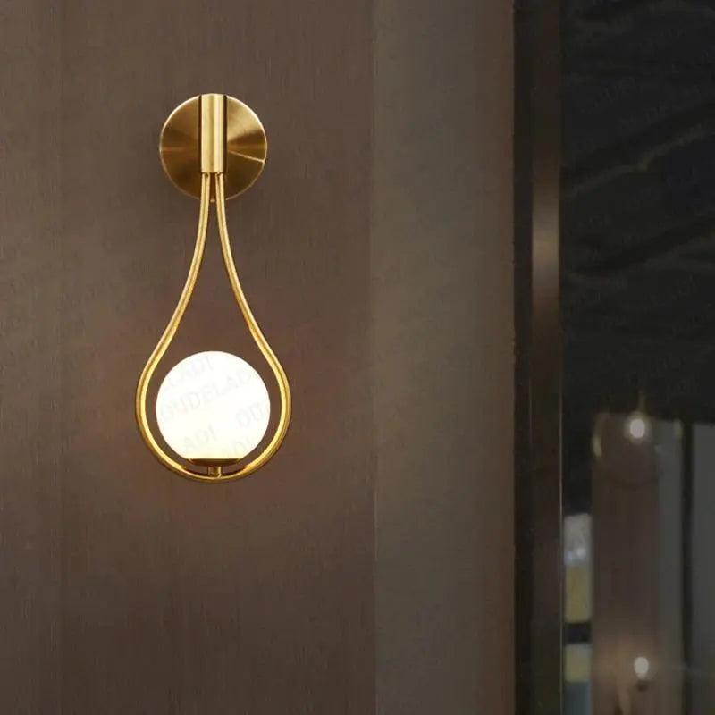 Incanto Industriekogel-Wandlamp