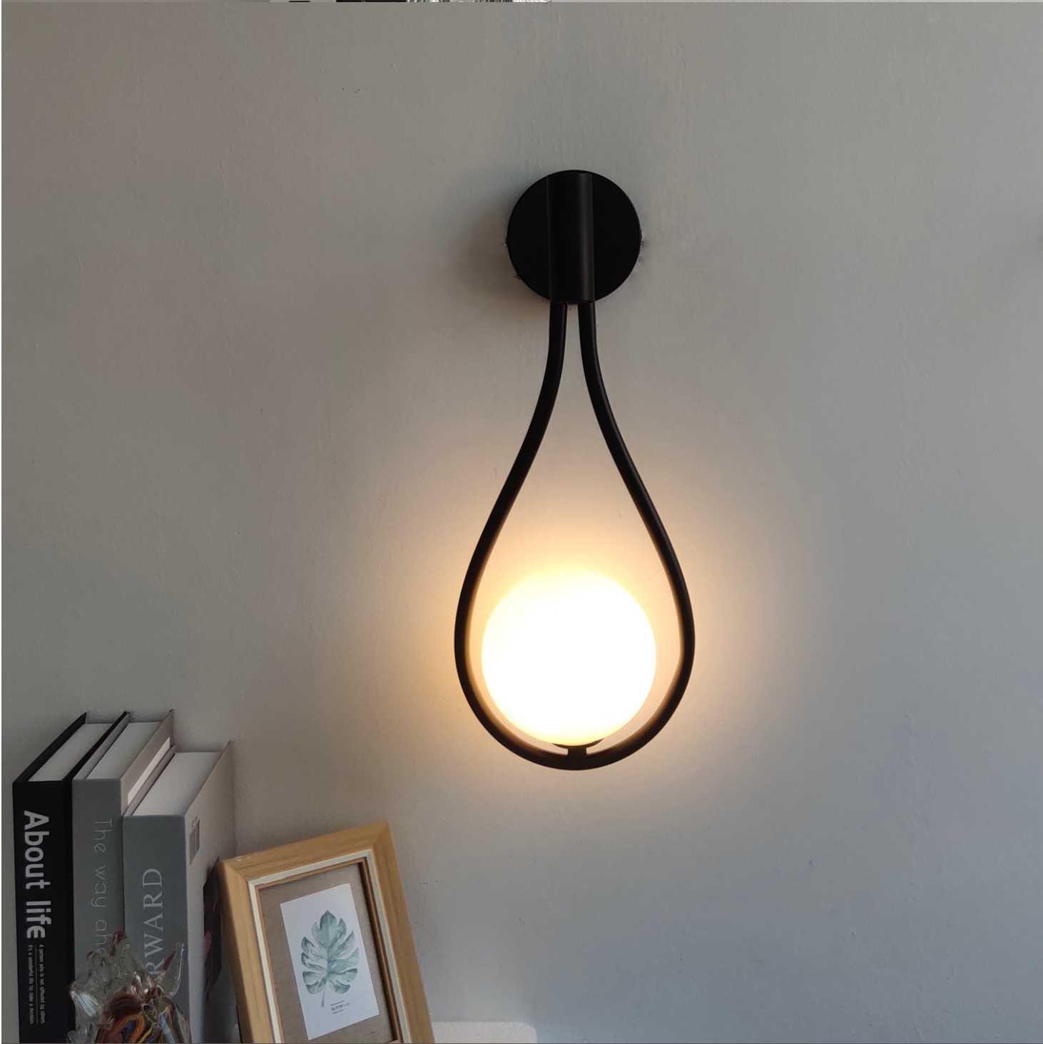 Incanto Industriekogel-Wandlamp