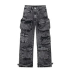 Ines Streetwear-Jeans met Wijde Pijpen
