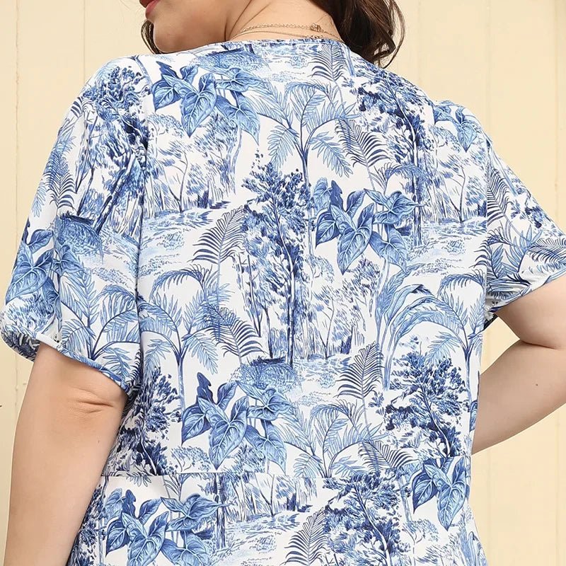 Jella Bloemen Wickel Midikleed
