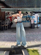 Jobelle Hoge Taille Baggy Jeans