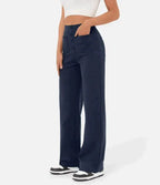 Josefine Hoge Taille Elastische Broeken