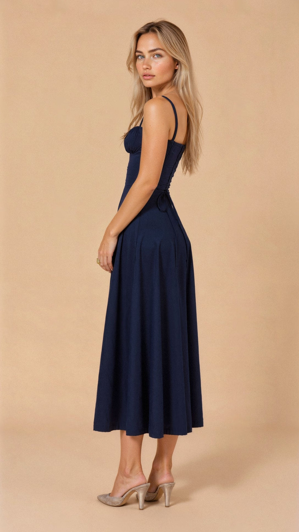 Kiana Korset Midi-jurk