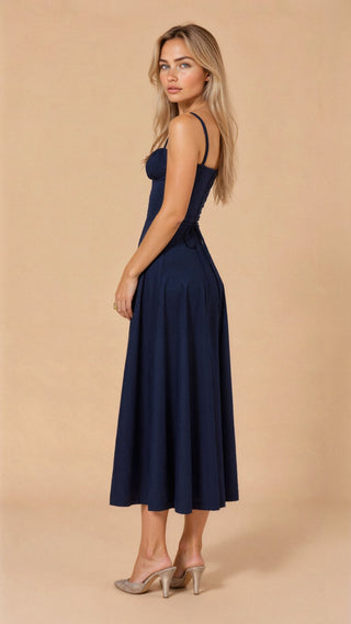 Kiana Korset Midi-jurk