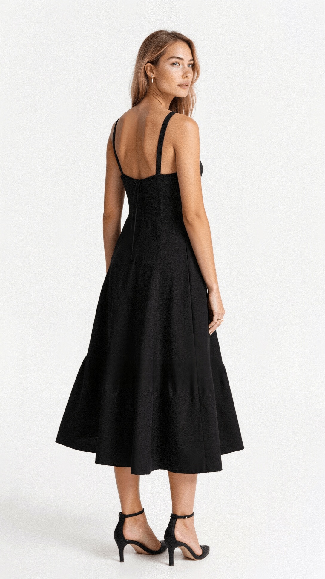 Kiana Korset Midi-jurk