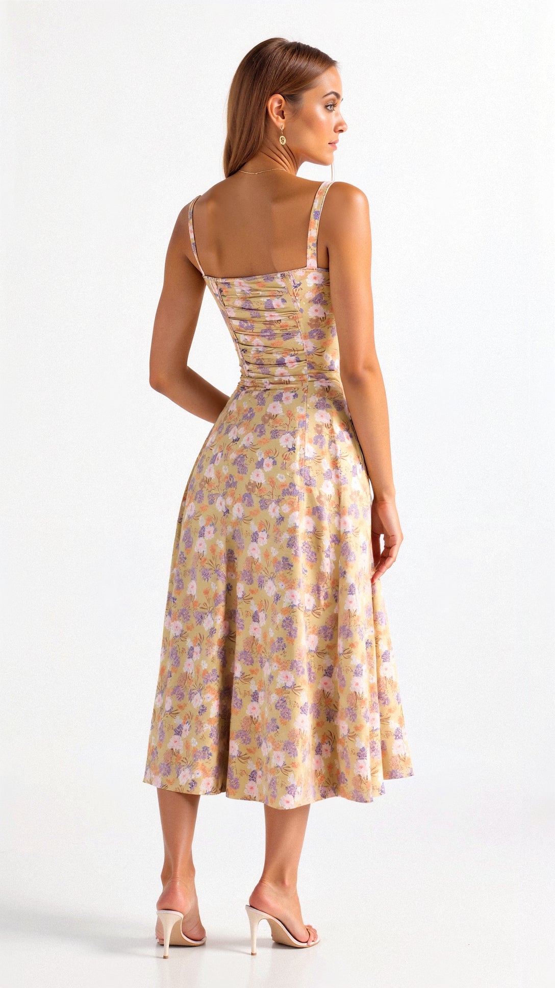 Kiana Korset Midi-jurk
