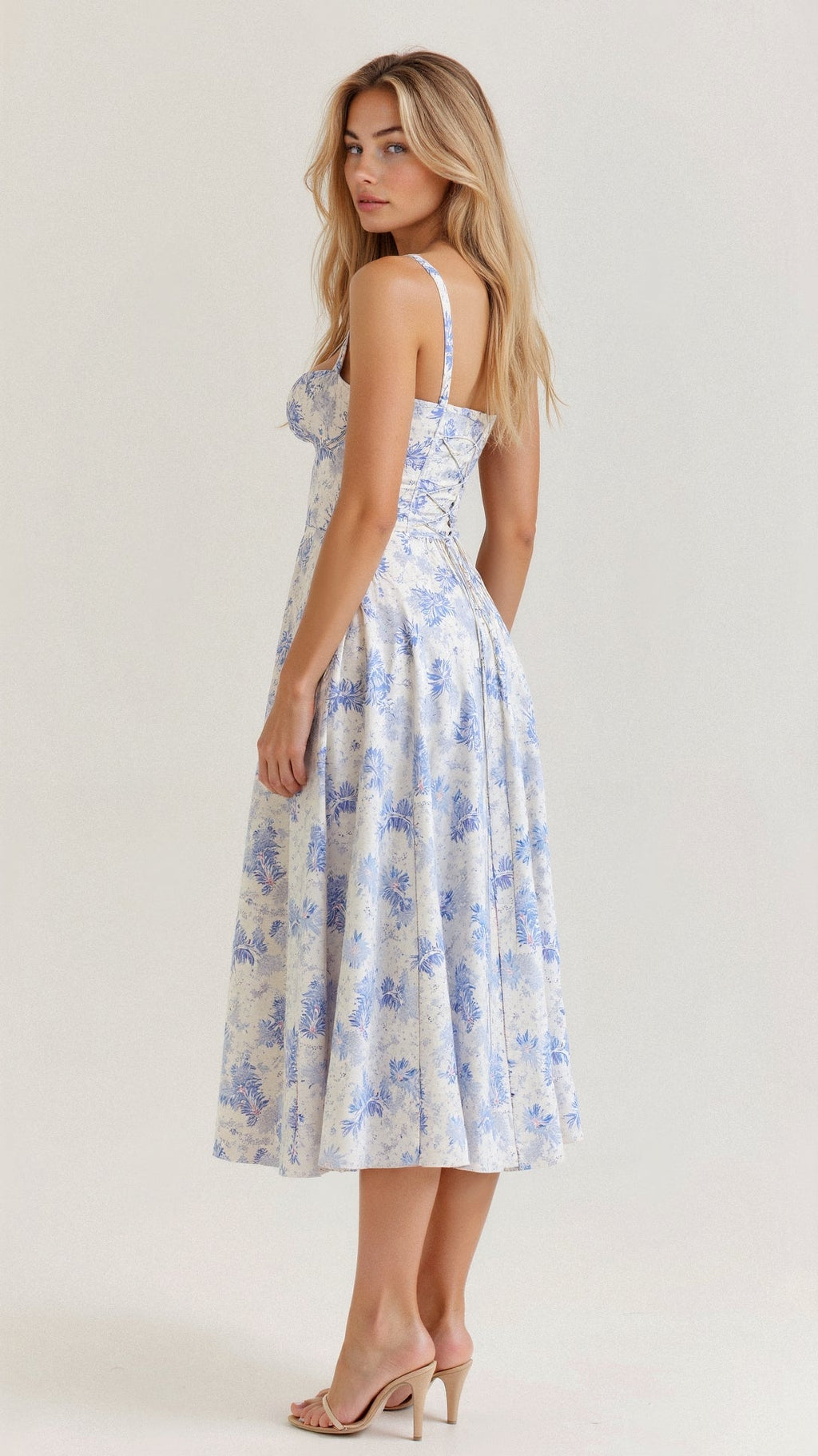 Kiana Korset Midi-jurk