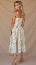 Kiana Korset Midi-jurk