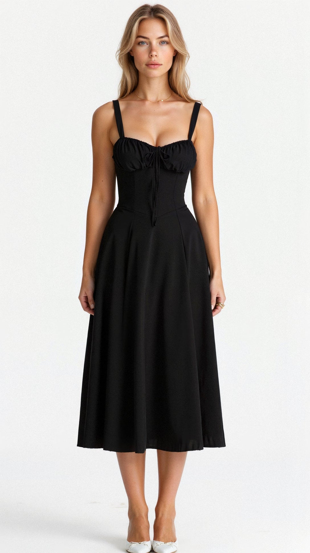 Kiana Korset Midi-jurk