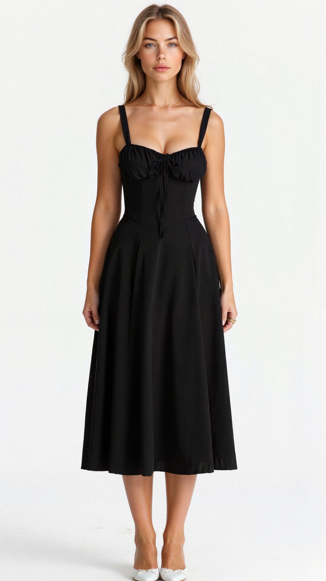 Kiana Korset Midi-jurk