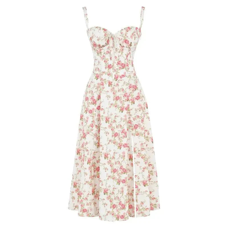 Kiana Korset Midi-jurk