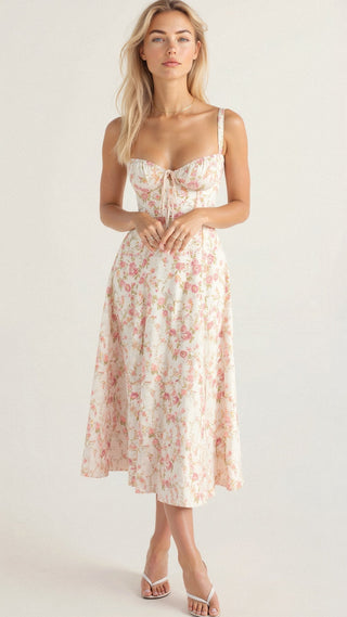 Kiana Korset Midi-jurk