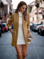 Larissa Midi-Blazer met Open Front