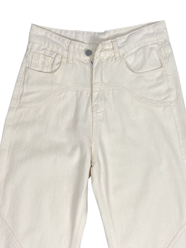 Lea-Marie Baggy-Jeans met Hoge Taille