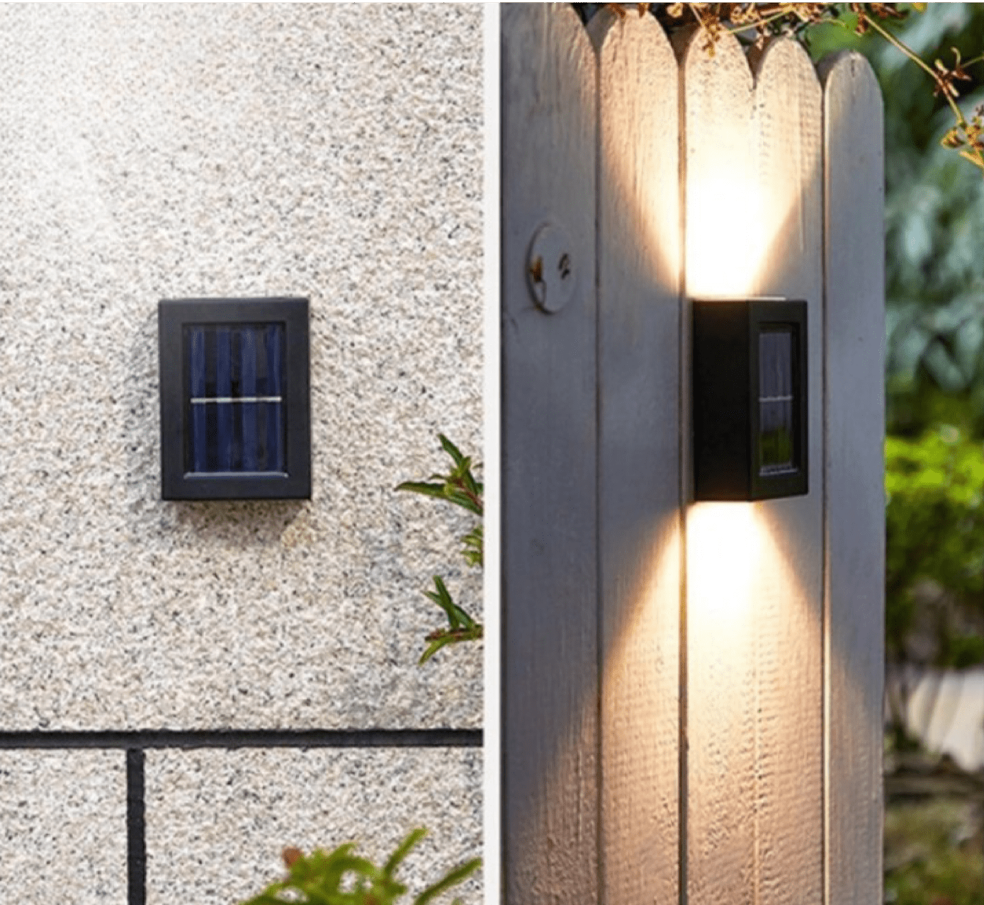 Lightburst Solar LED Buitenwandlamp