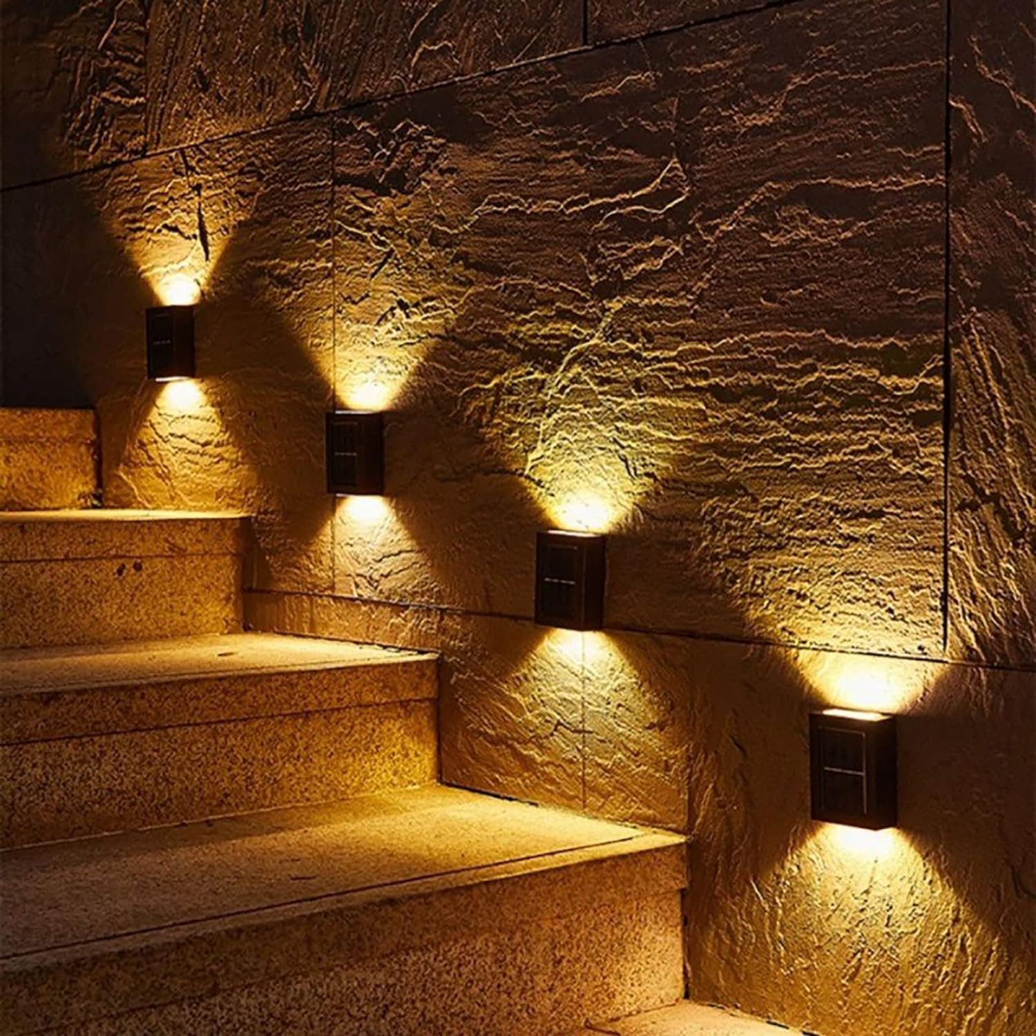 Lightburst Solar LED Buitenwandlamp