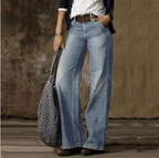 Majken Denim-Jeans met Wijde Pijpen