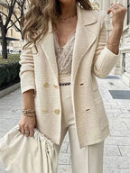 Nanna Gestructureerde Blazer