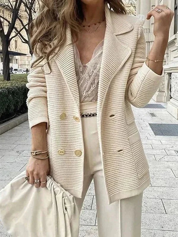 Nanna Gestructureerde Blazer