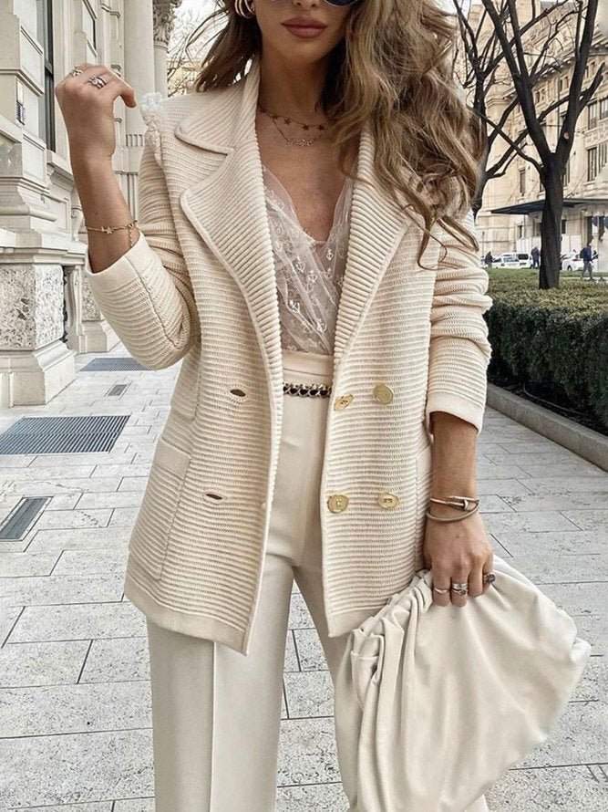 Nanna Gestructureerde Blazer