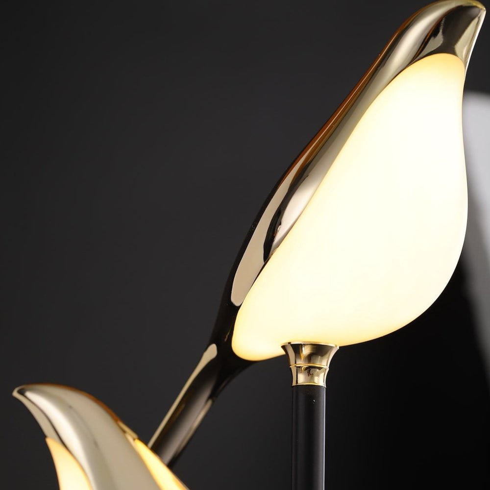 Ombre LED Vogel Tafel lamp