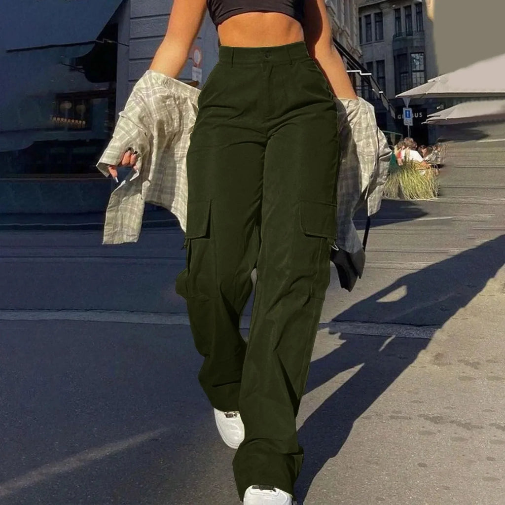 Patrice Hoge Taille Cargohose