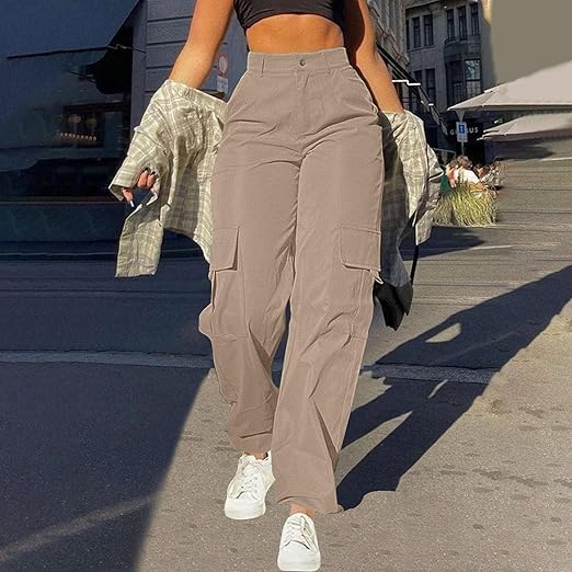 Patrice Hoge Taille Cargohose
