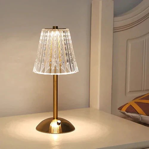 Pharos Gouden Kristallen Tafellamp