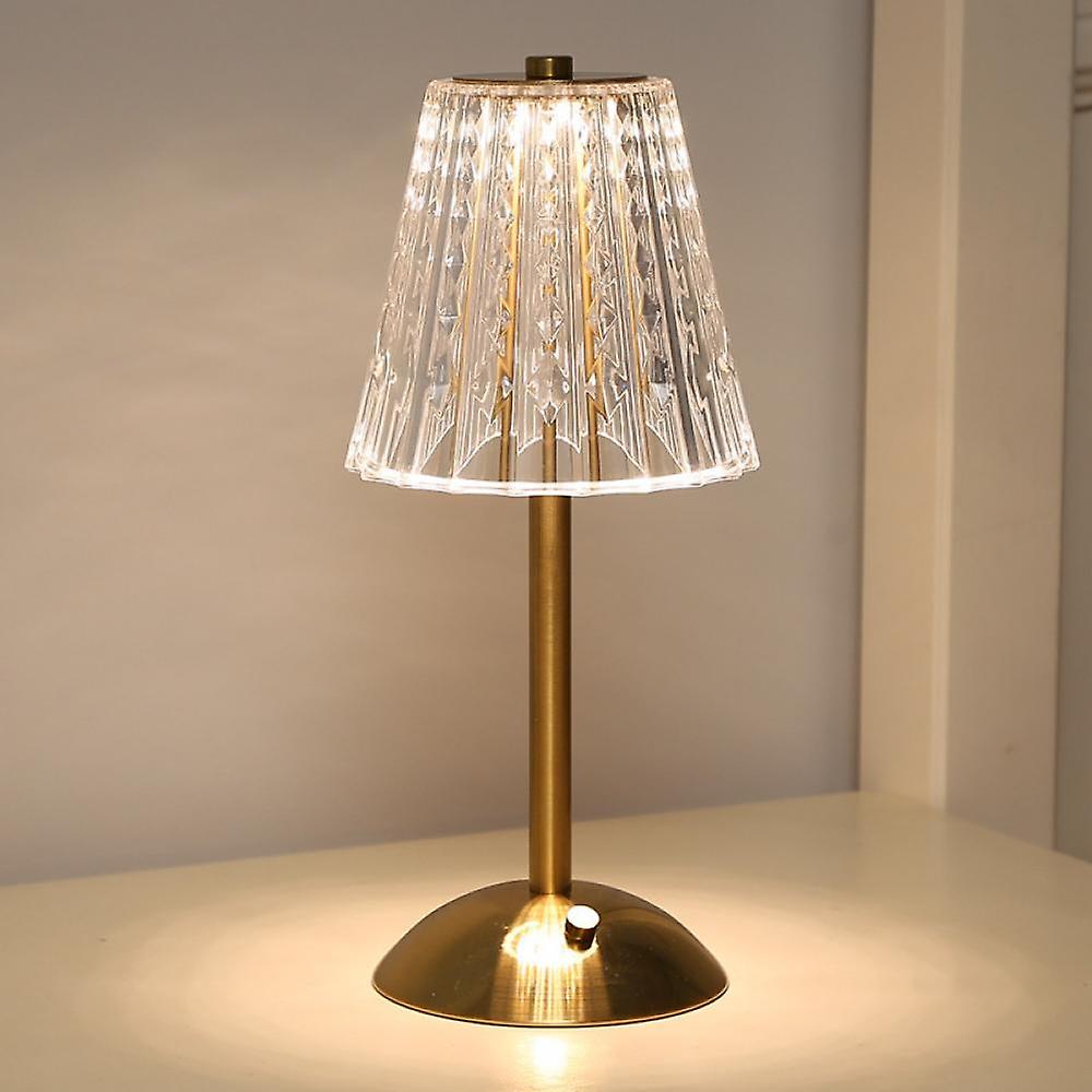 Pharos Gouden Kristallen Tafellamp
