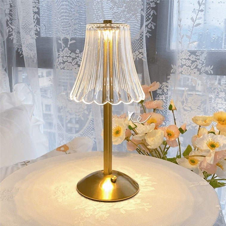 Pharos Gouden Kristallen Tafellamp