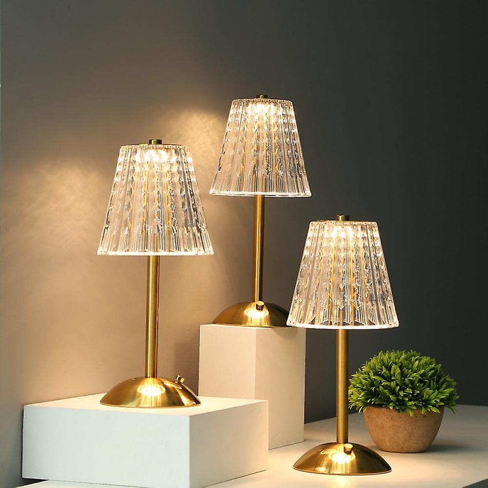 Pharos Gouden Kristallen Tafellamp
