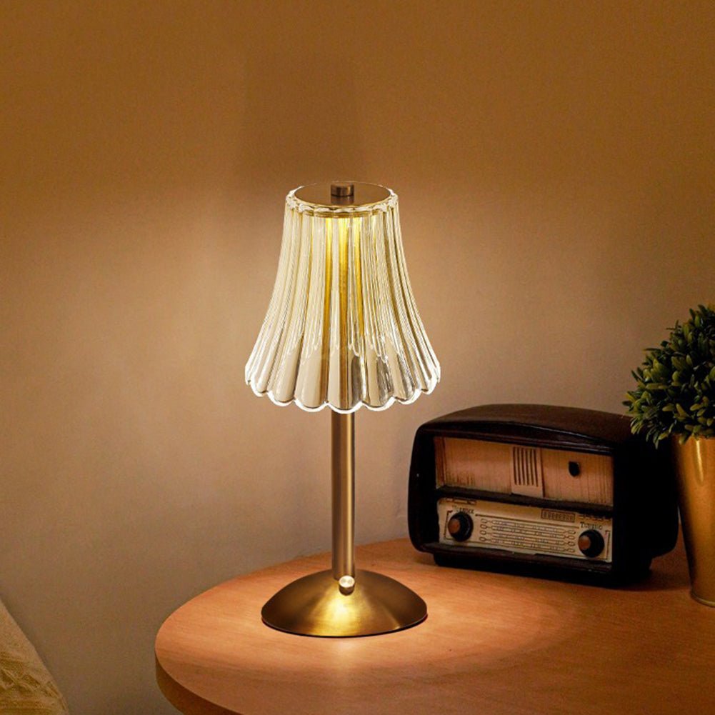 Pharos Gouden Kristallen Tafellamp