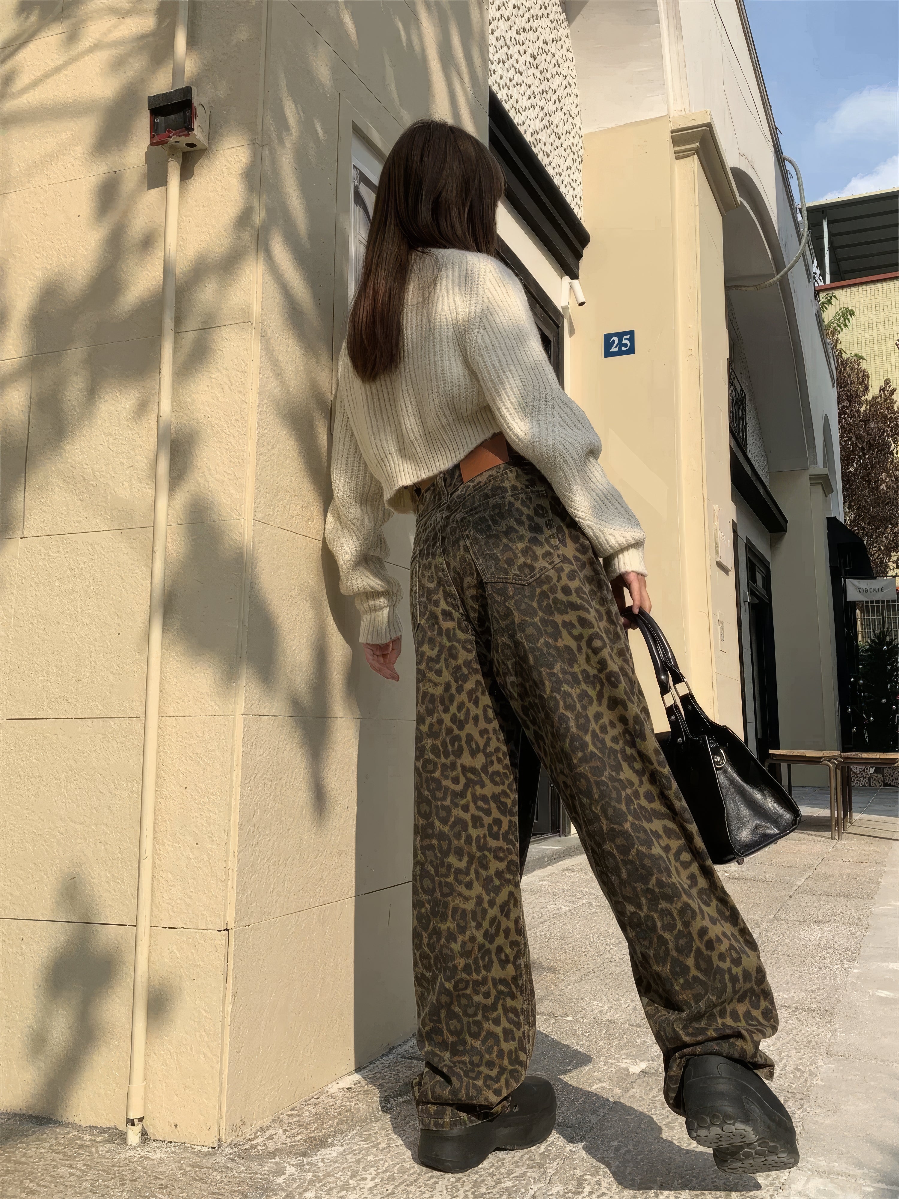 Primrose Jeans met Luipaardprint