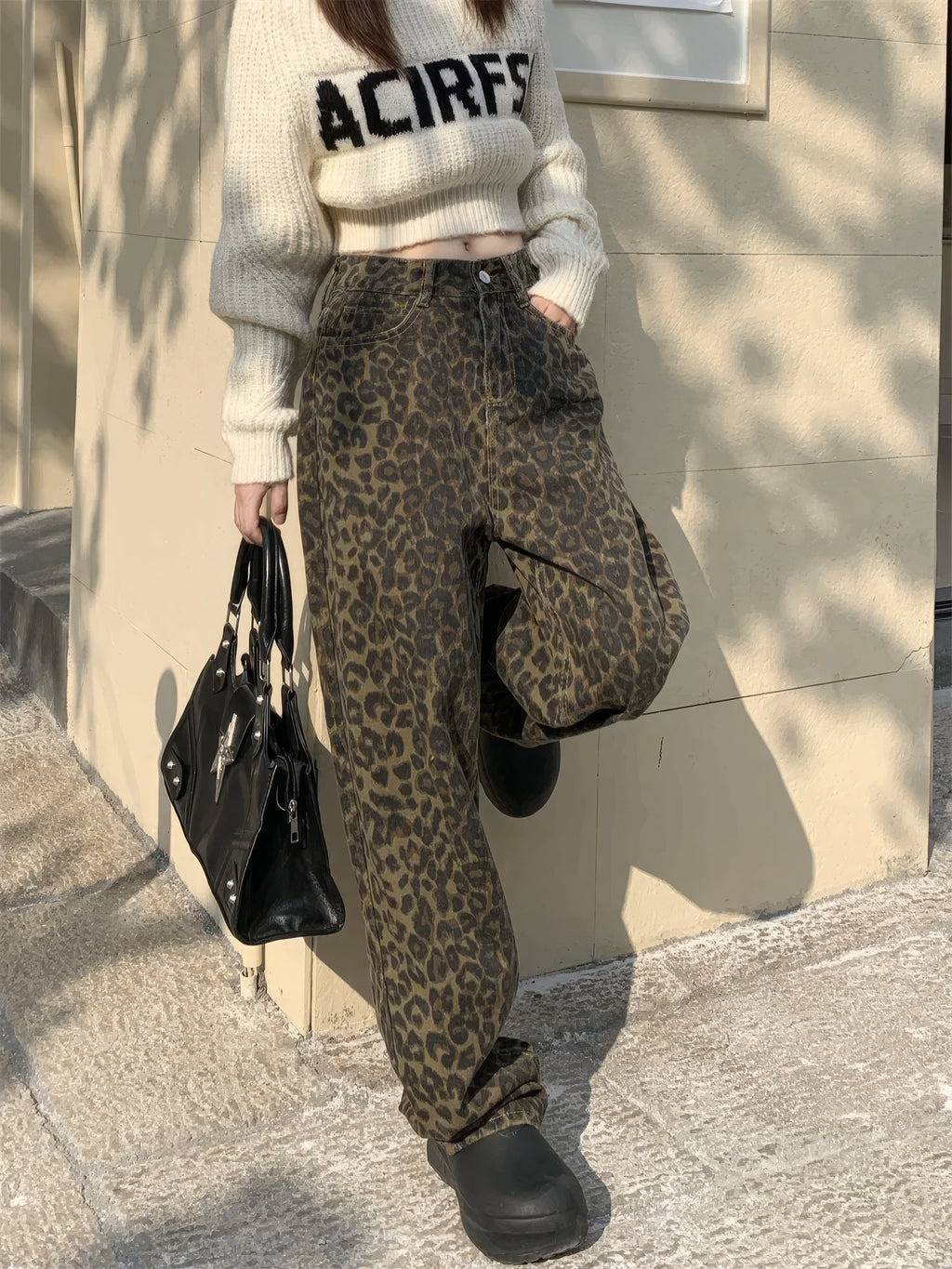 Primrose Jeans met Luipaardprint