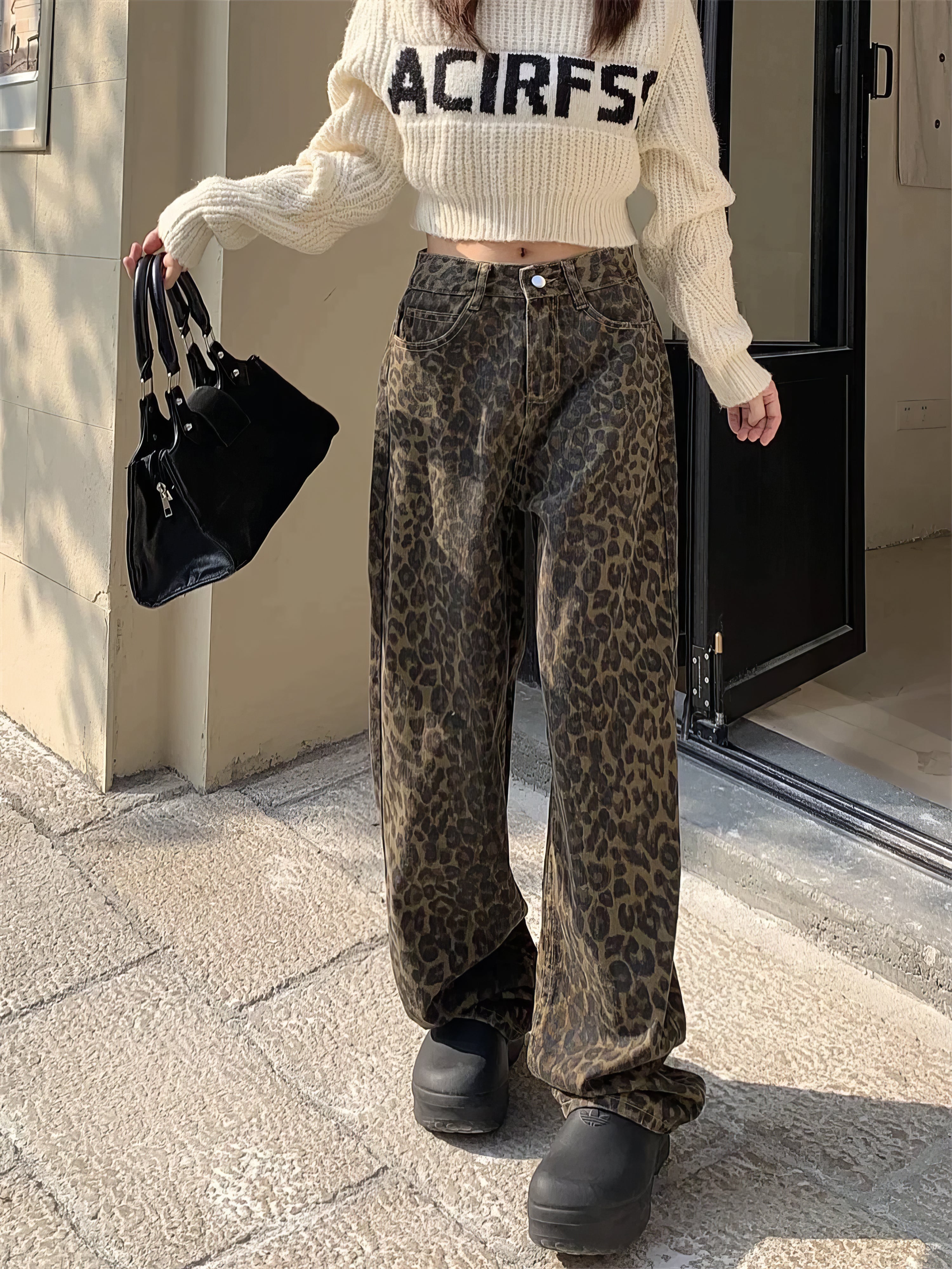 Primrose Jeans met Luipaardprint