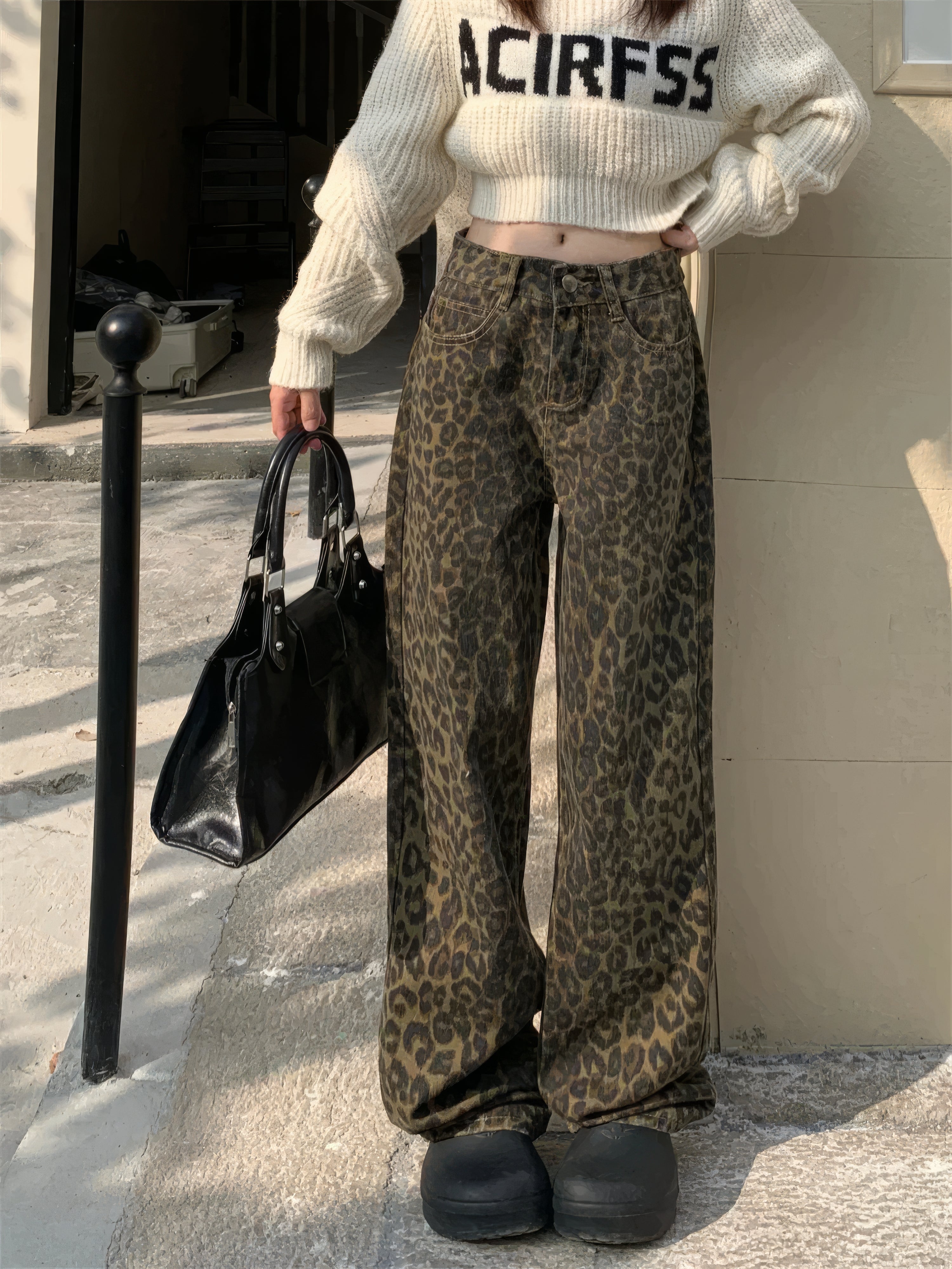 Primrose Jeans met Luipaardprint
