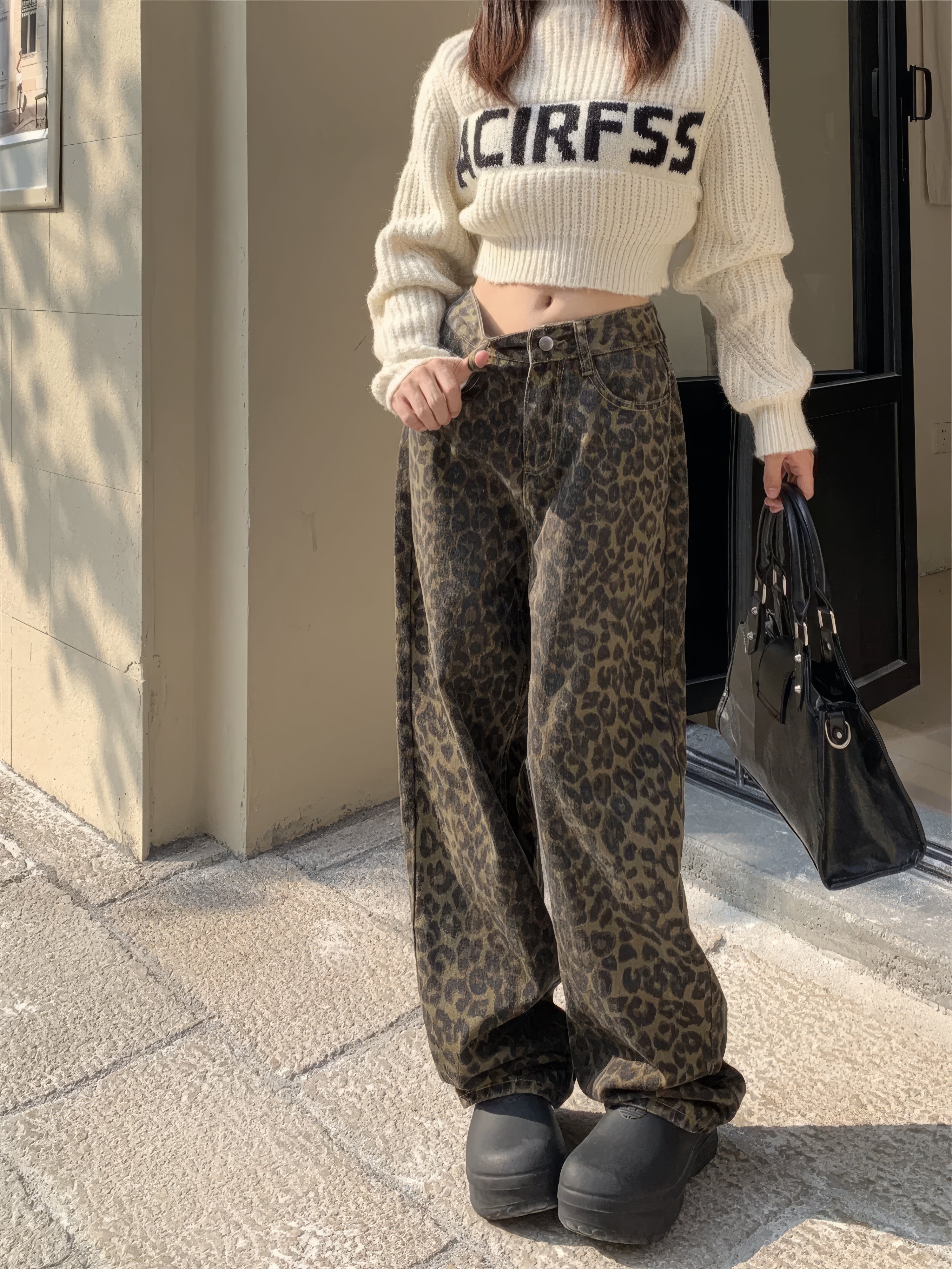 Primrose Jeans met Luipaardprint