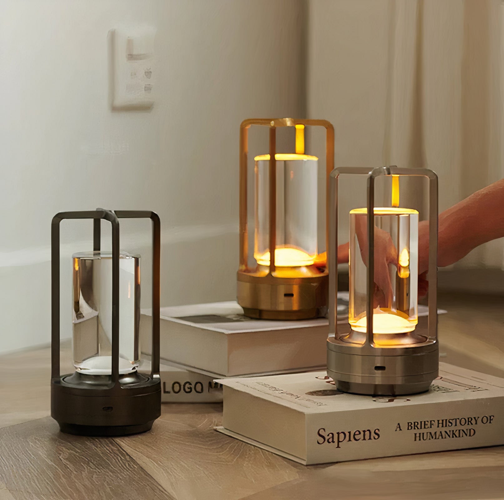 Radiance Glas Touch-Lamp