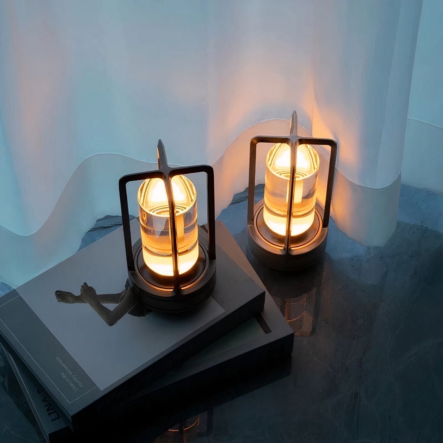 Radiance Glas Touch-Lamp