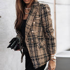 Tove Geruite Blazer