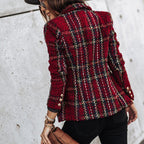Tove Geruite Blazer