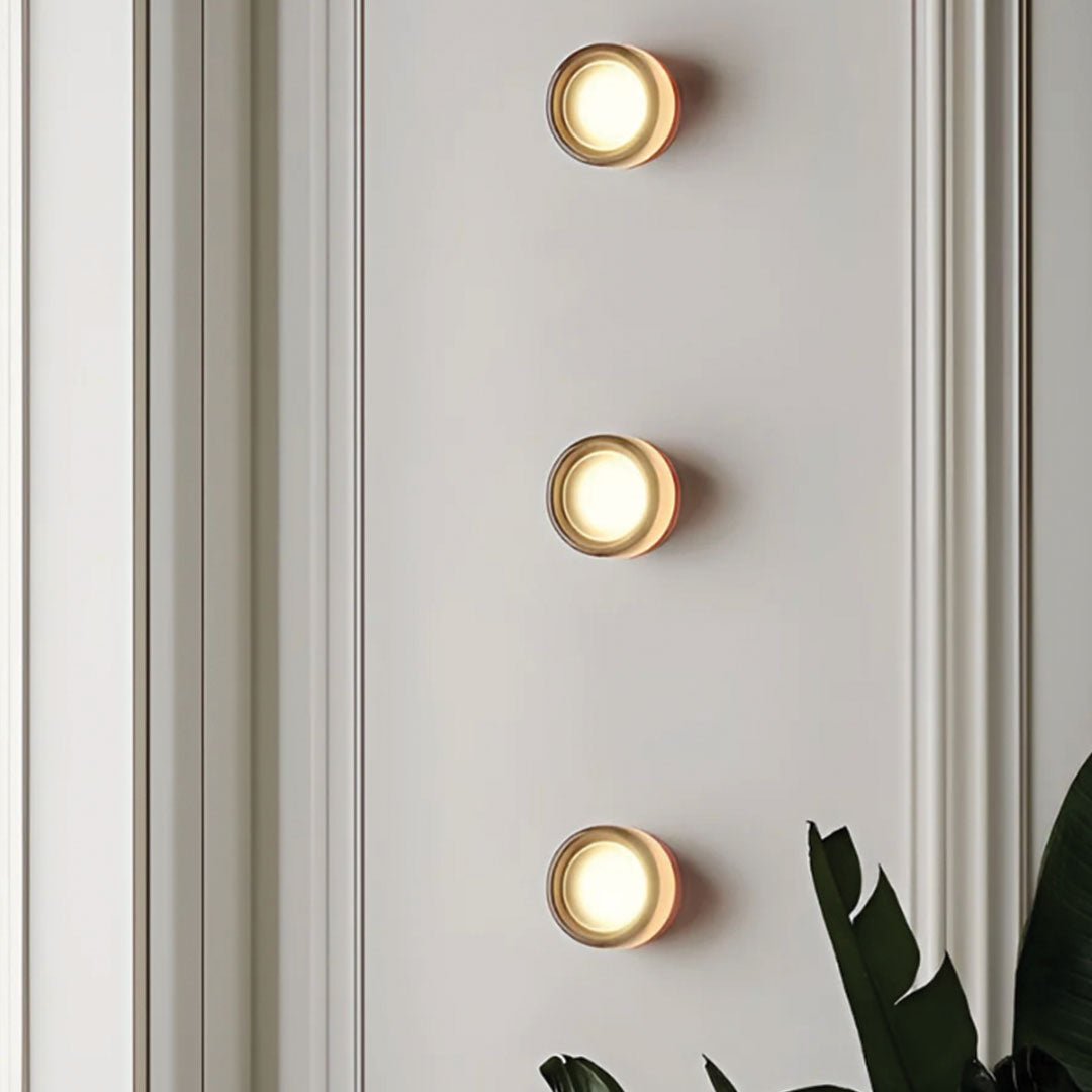 Vivid Circulaire Acryl Wandlamp