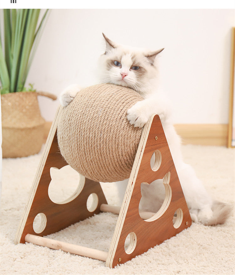 NaturaPurr Climbing Haven: collectie kattenframes van massief hout