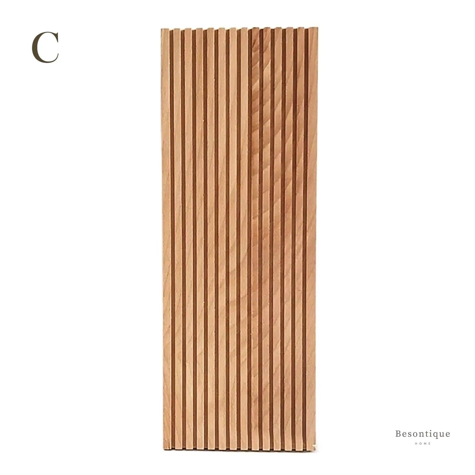 Neutraal Houten Dienblad Voor Koffie Brood │ Moderne Decoratieve Platter │ Keukenaccessoires