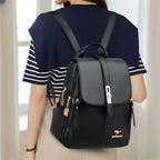 Alena backpack - luxurious and high -quality leather women's handbag